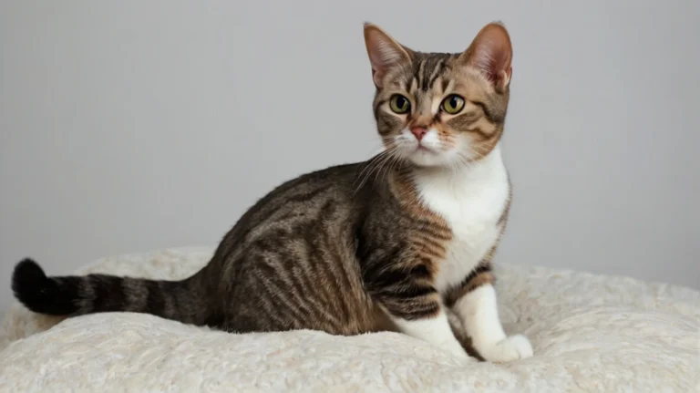 The European Shorthair cat