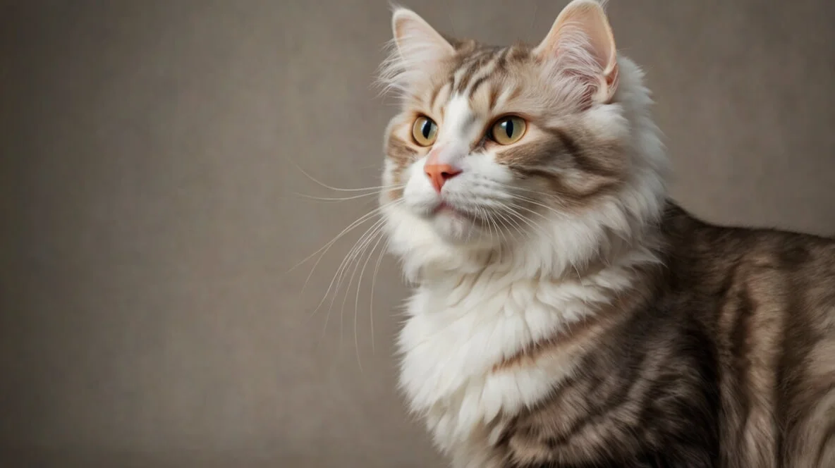 The American Curl cat