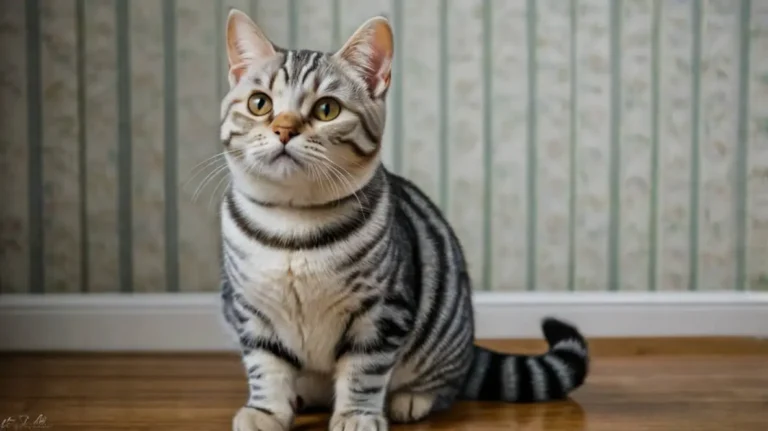 The American shorthair cat