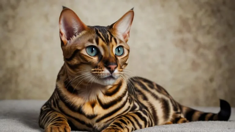 The Bengal cat