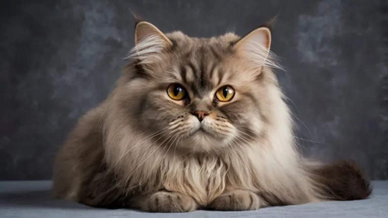 The British Longhair cat