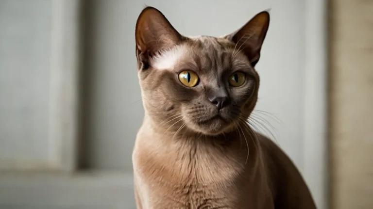 The Burmese cat